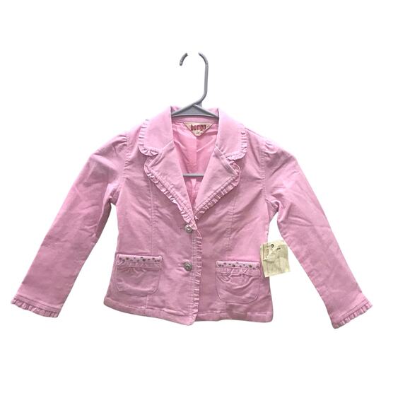 Bongo girls size 5 new with tag velvet embellished blazer - Picture 1 of 3